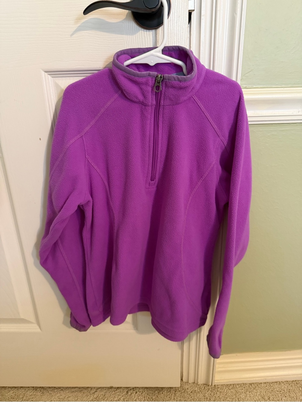 Lands End Girls' Half-Zip Fleece Pullover